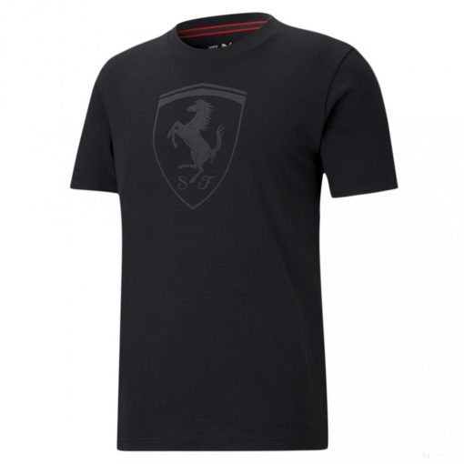 Ferrari T-shirt, Puma Race Big Shield, Black, 2021