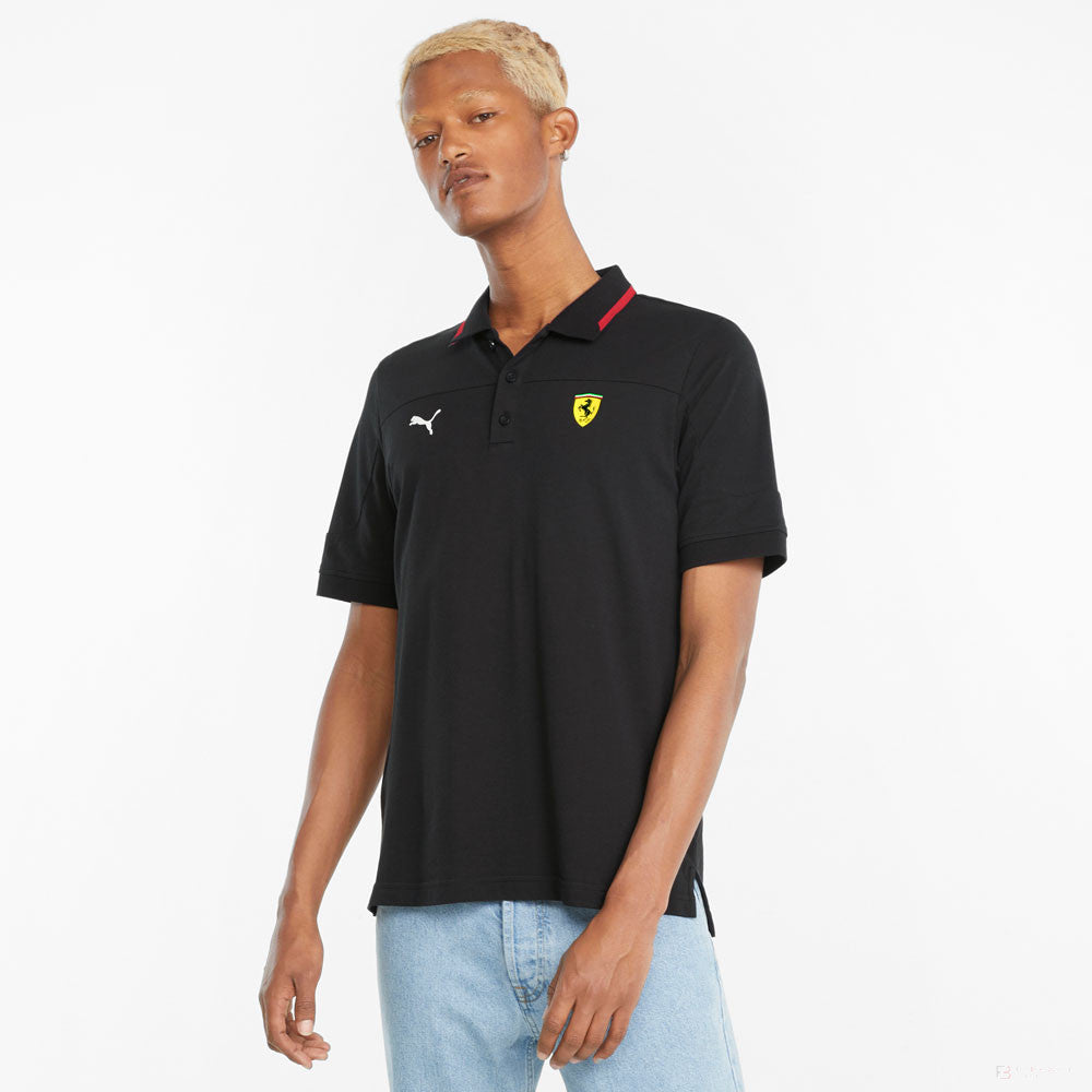 Ferrari Polo, Puma Race, Black, 2021