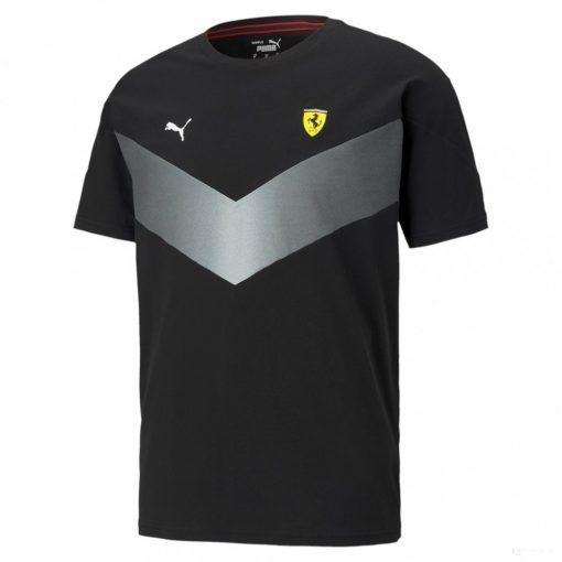 Ferrari T-shirt, Puma Race, Black, 2021