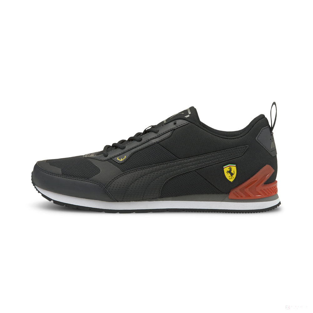 Ferrari Shoes, Puma Track Racer, Black, 2021