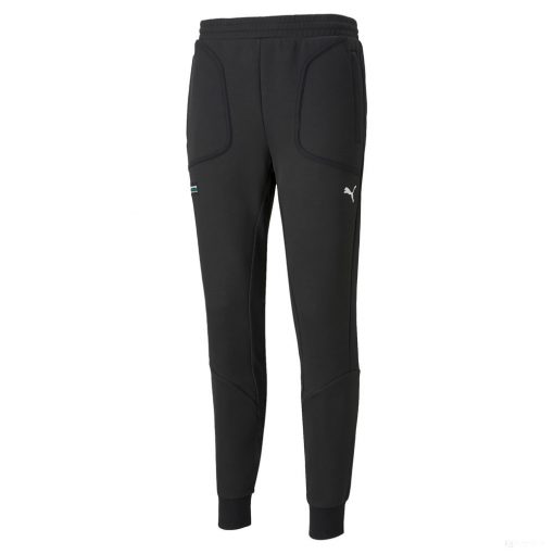 Mercedes Pants, Puma Logo, Black, 2021