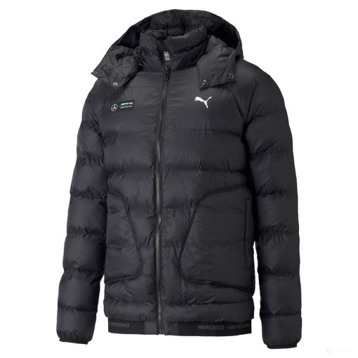 Mercedes Jacket, Puma RCT EcoLite Down, Black, 2021