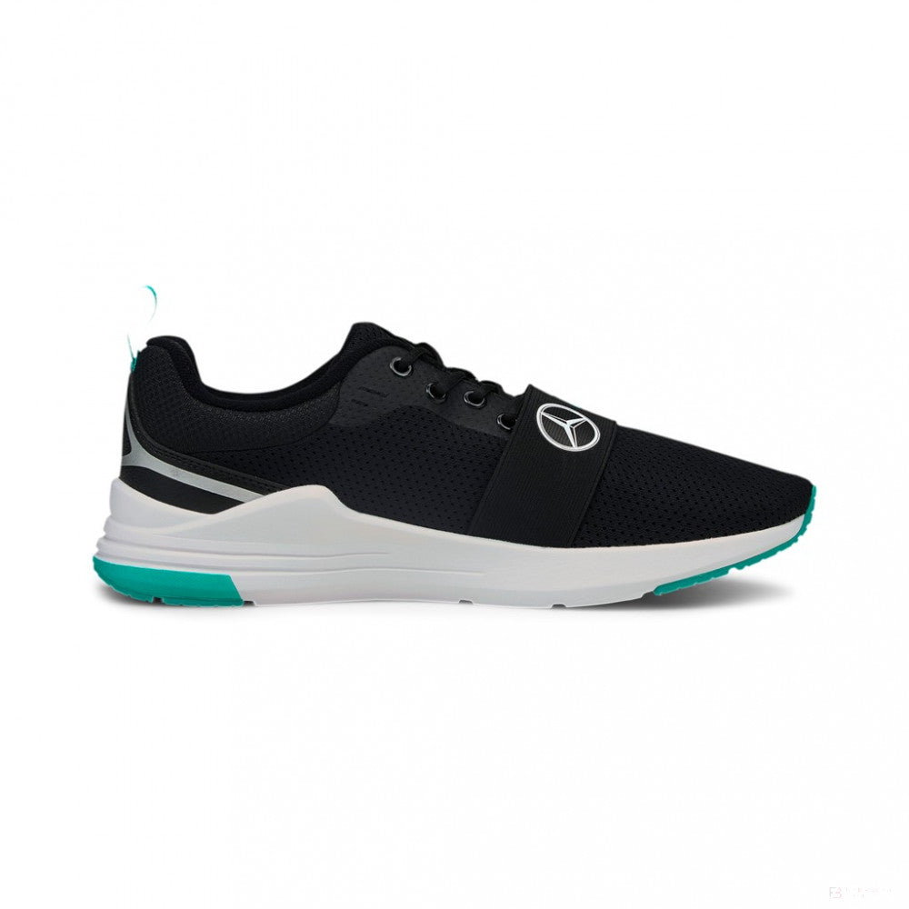 Mercedes Shoes, Puma Wired Run, Black, 2021