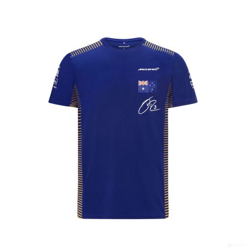 McLaren T-shirt, Daniel Ricciardo, Blue, 2021