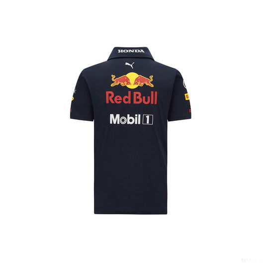 Red Bull Kids Polo, Puma Team, Blue, 2021