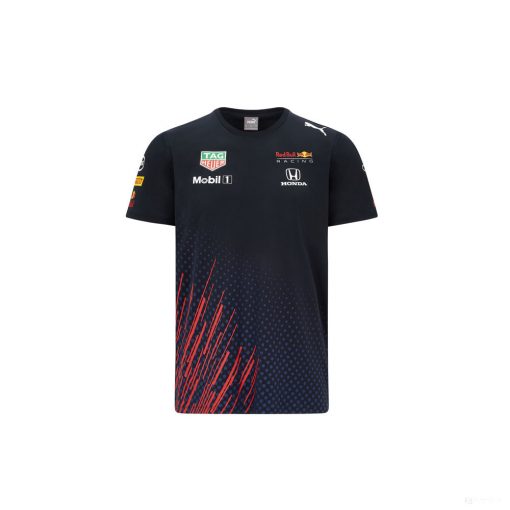 Red Bull Kids T-shirt, Puma Team, Blue, 2021