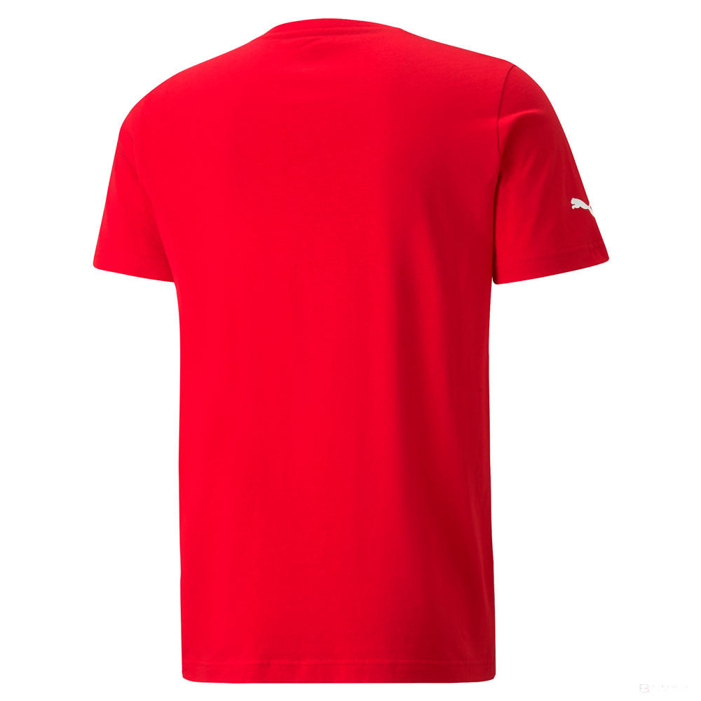 Ferrari T-shirt, Puma Race Big Shield, Red, 2021