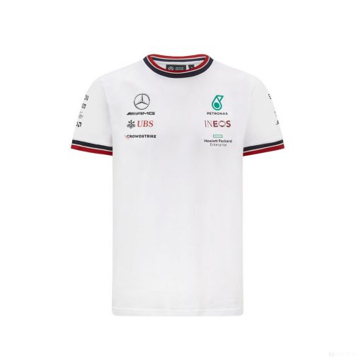 Mercedes T-shirt, Team, White, 2021