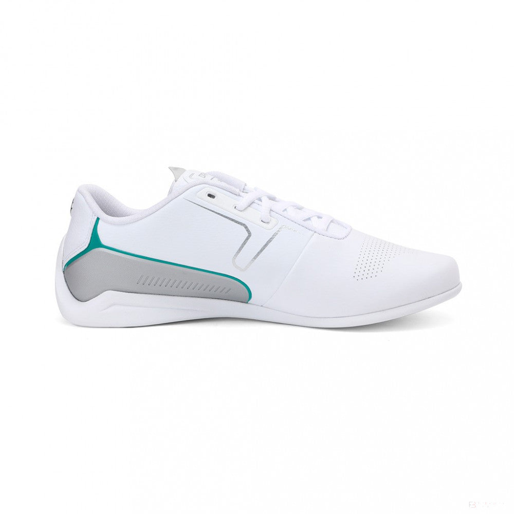 Mercedes Kids Shoes, Puma Drift Cat 8, White, 2021