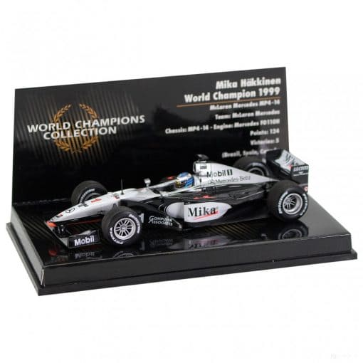 Mika Häkkinen McLaren Mercedes MP4/14 #1 World Champion Formula 1 1999 1:43