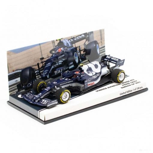 Pierre Gasly Scuderia AlphaTauri Honda AT02 Formula 1 Bahrain GP 2021 Limited Edition 1:43