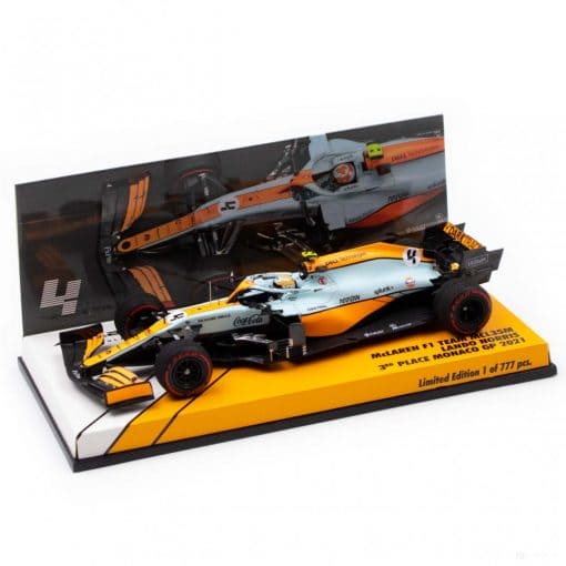 Lando Norris McLaren F1 Team MCL35M - 3rd Place Monaco GP 2021 Limited Edition 1:43