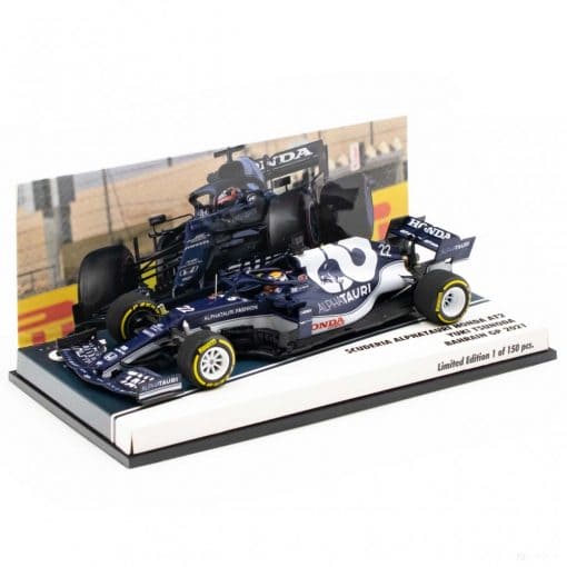 Yuki Tsunoda Scuderia AlphaTauri Honda AT02 Formula 1 Bahrain GP 2021 Limited Edition 1:43