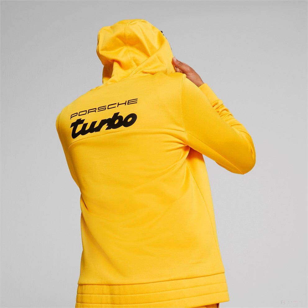 Porsche Legacy Hooded Sweat Jacket Lemon Chrome 2022