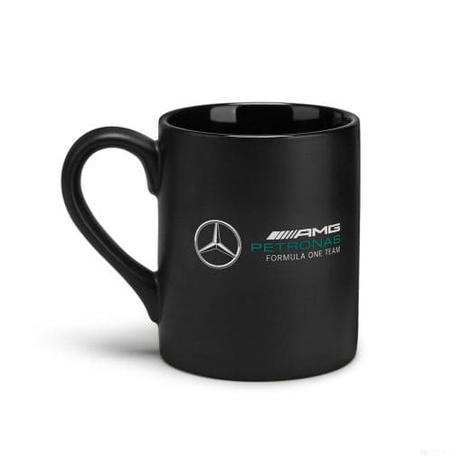 Mercedes Mug, Team Logo, 300 ml, Black, 2022