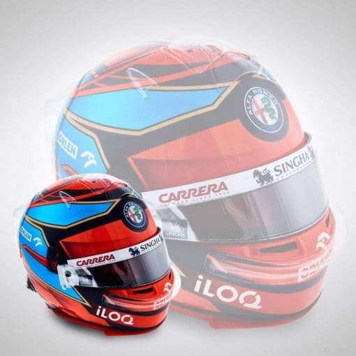 Kimi Raikkönen Mini Helmet  2021 1:2