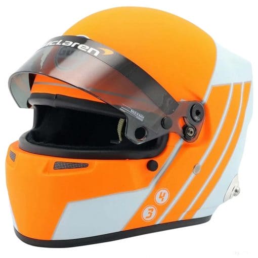 McLaren Mini Helmet Gulf x McLaren 2021 1:2