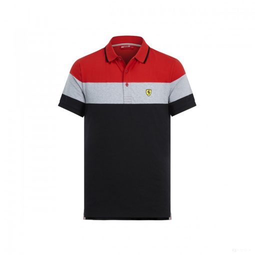 Ferrari Polo, Block, Black, 2019