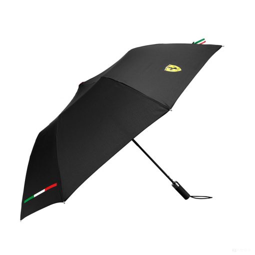 Ferrari Umbrella, Compact, Black, 2021