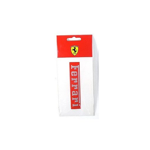 Ferrari Sticker, 11x2 cm, Red, 2012