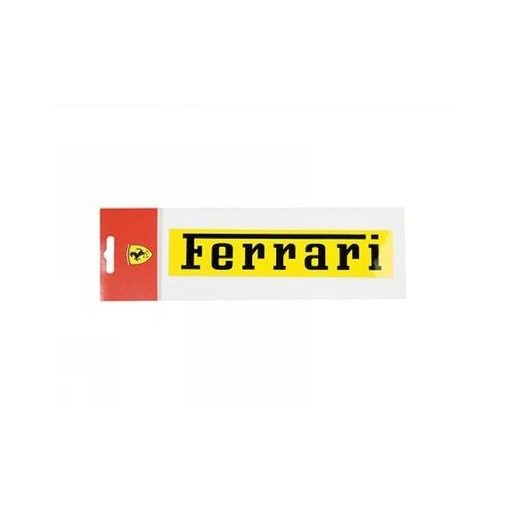 Ferrari Sticker, 11x2 cm, Yellow, 2012