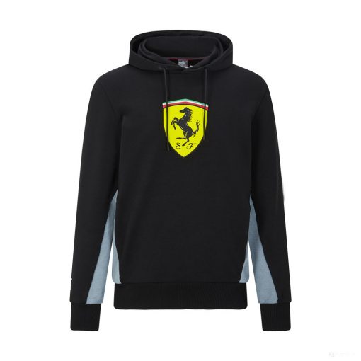 Ferrari Sweater, Shield, Black, 2021