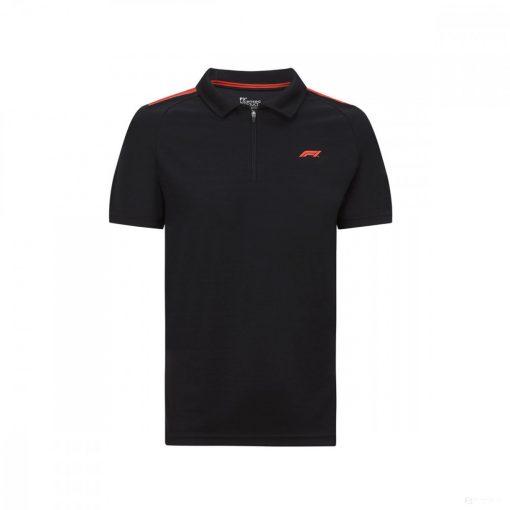 Formula 1 Polo, Formula 1 Logo, Black, 2020