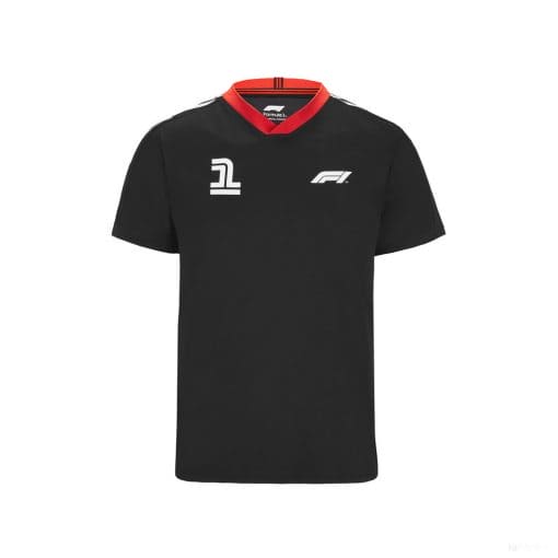 Formula 1 T-Shirt, Soccer Fanwear, Black, 2022