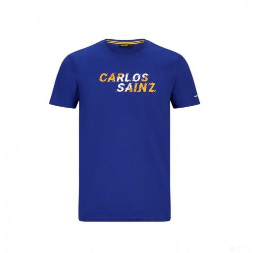 McLaren T-shirt, Carlos Sainz, Blue, 2020