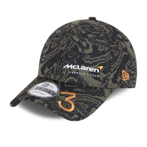 McLaren Daniel Ricciardo AOP 9FORTY Baseball Cap, Adult, Black