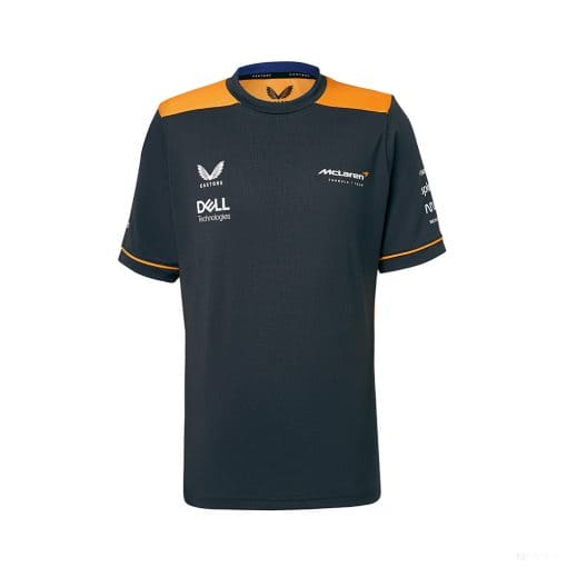 McLaren Kids T-Shirt, Team Set Up, Grey, 2022