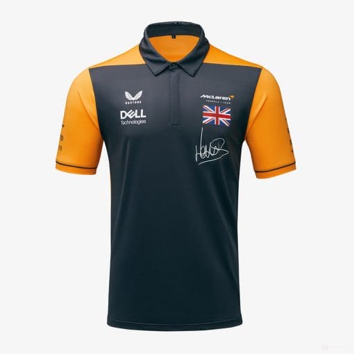 McLaren Polo, Lando Norris Team, Grey, 2022