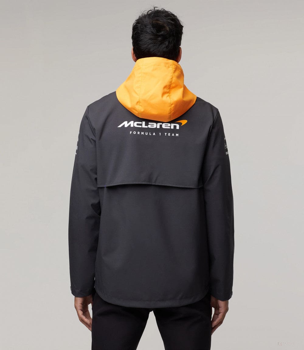 McLaren Rain Jacket, Team, Grey, 2022