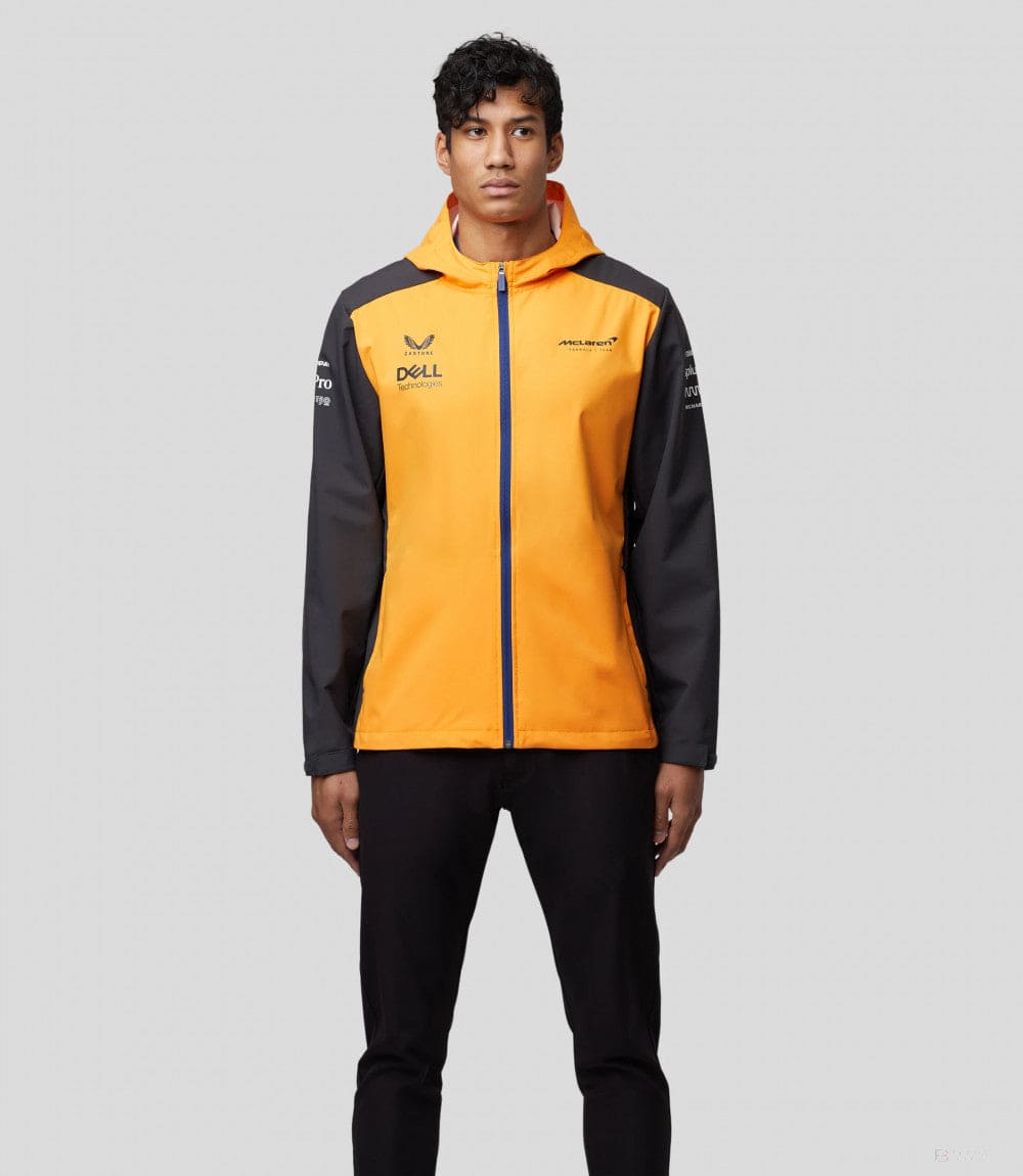 McLaren Rain Jacket, Team, Grey, 2022