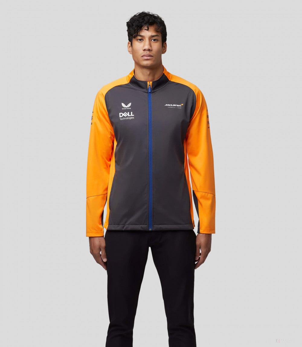 McLaren Softshell Jacket, Team, Grey, 2022