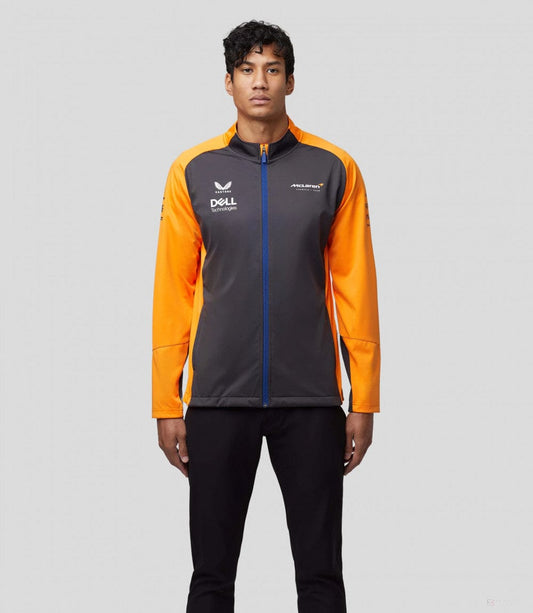 McLaren Softshell Jacket, Team, Grey, 2022