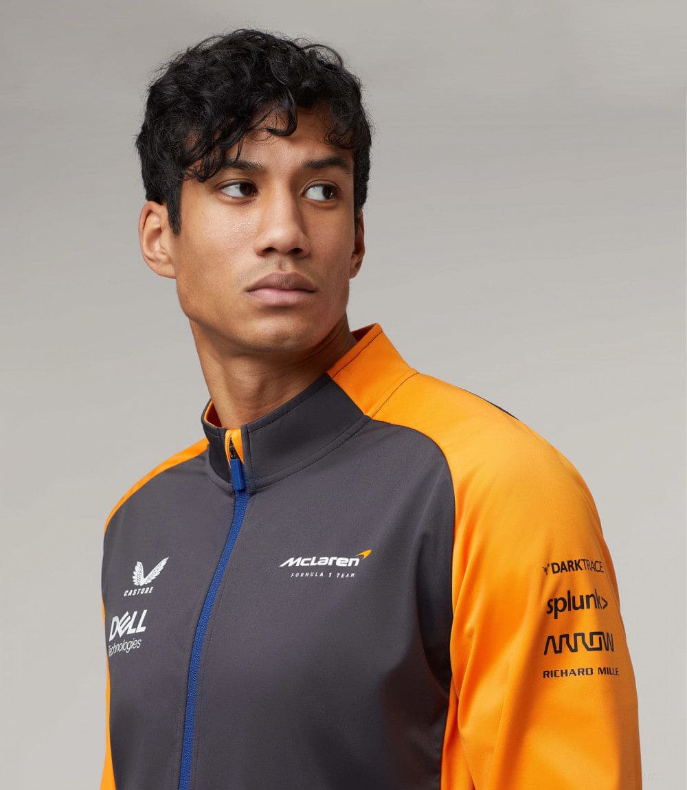 McLaren Softshell Jacket, Team, Grey, 2022