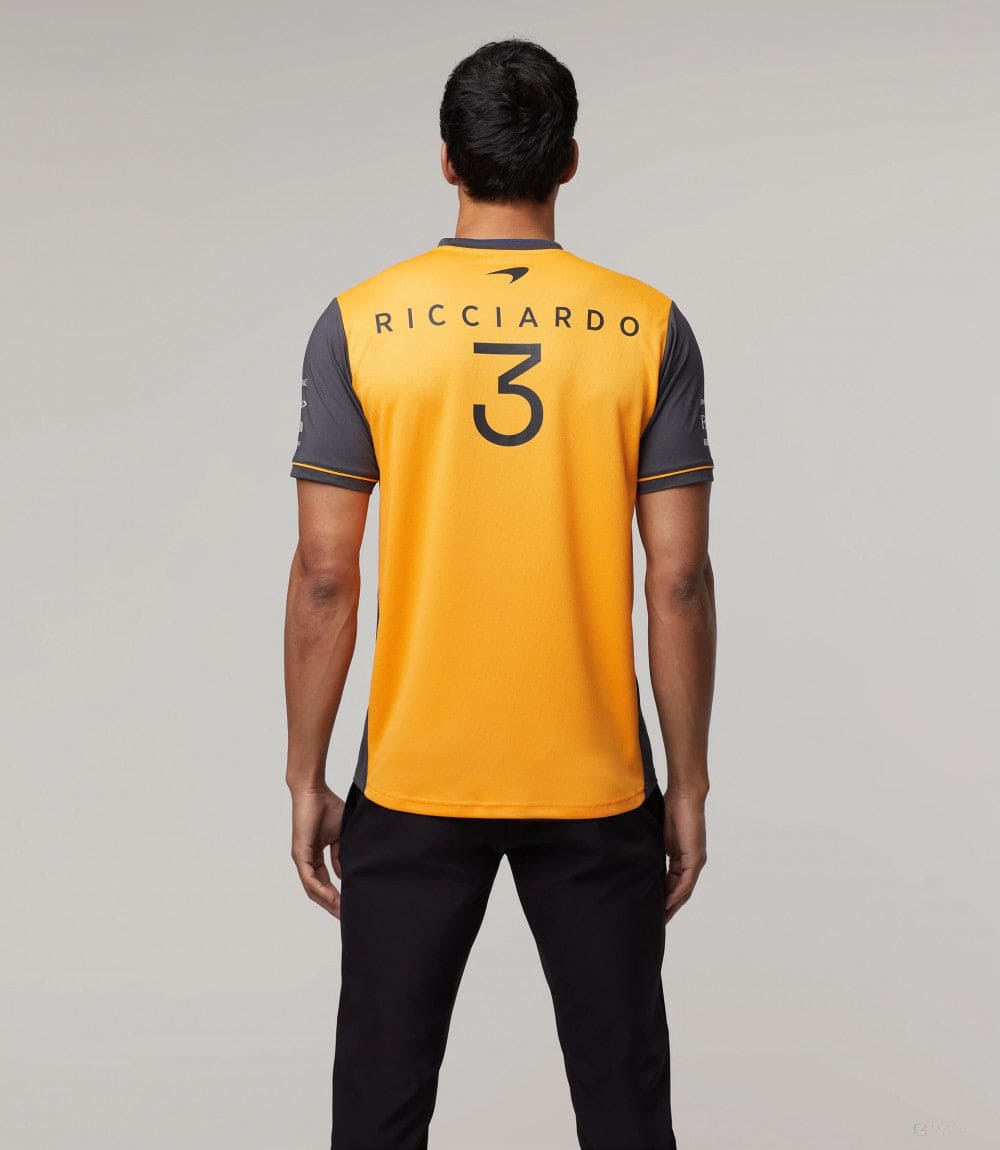 McLaren T-Shirt, Daniel Ricciardo Team, Grey, 2022