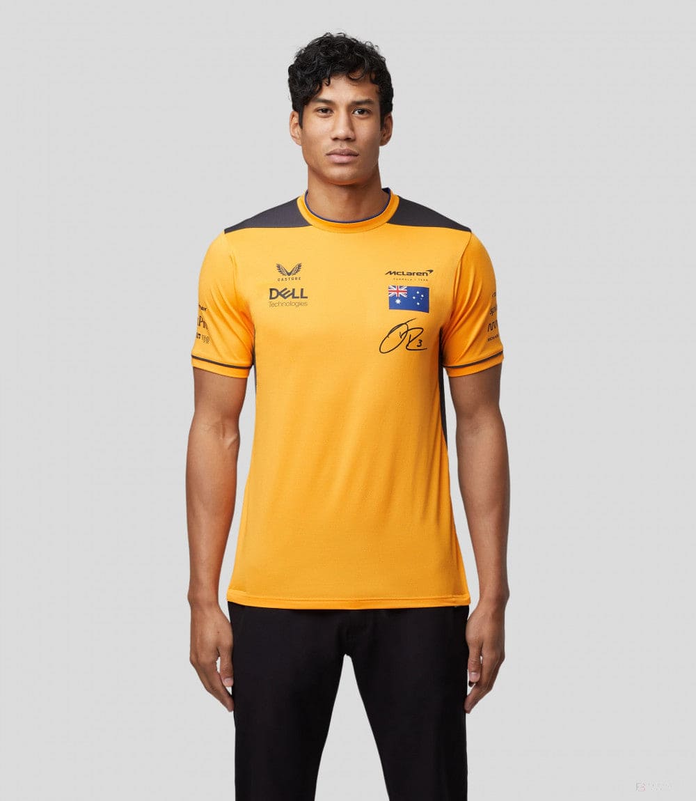 McLaren T-Shirt, Daniel Ricciardo Team, Orange, 2022