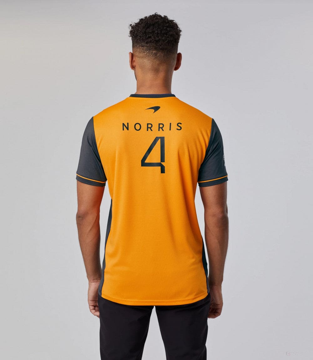 McLaren T-Shirt, Lando Norris Team, Grey, 2022