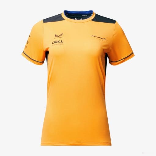 McLaren Womens T-Shirt, Team Set Up, Orange, 2022