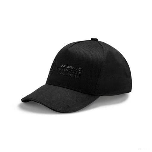 Mercedes Baseball Cap, Stealth Racer, Adult, Black, 2022