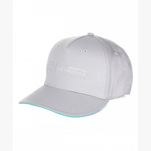 Mercedes Baseball Cap, Adult, Grey, 2017