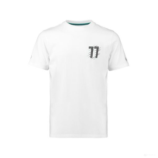 Mercedes T-shirt, Bottas Valtteri 77, White, 2018