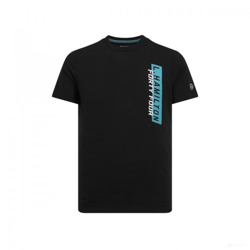 Mercedes T-shirt, Lewis Hamilton #44, Black, 2019