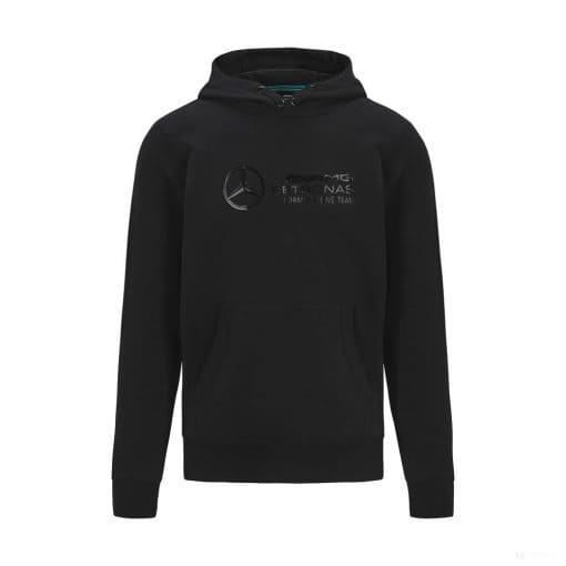 Mercedes Sweater, Stealth Logo, Black, 2022