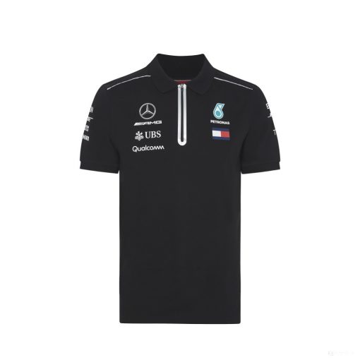 Mercedes Polo, Team, Black, 2018