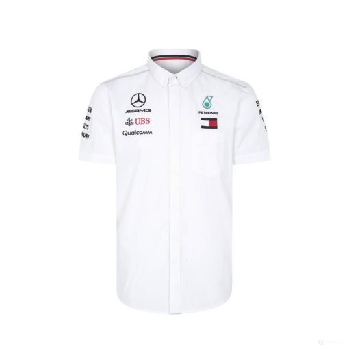 Mercedes Shirt, Team, White, 2018