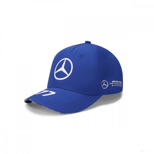 Mercedes Baseball Cap, Valtteri Bottas, Adult, Blue, 20/21