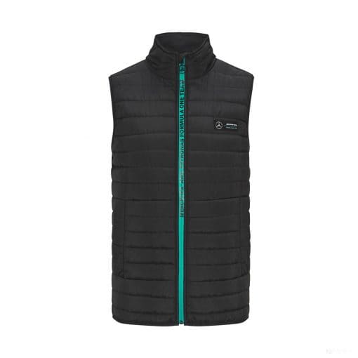 Mercedes Vest, Padded Lightweight, Black, 2022